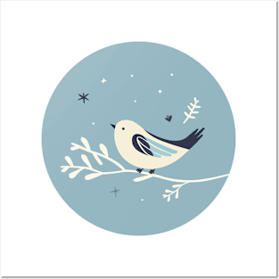 Winter Bird Posters and Art